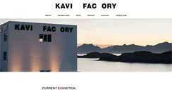 Desktop Screenshot of kaviarfactory.com