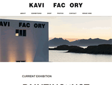 Tablet Screenshot of kaviarfactory.com